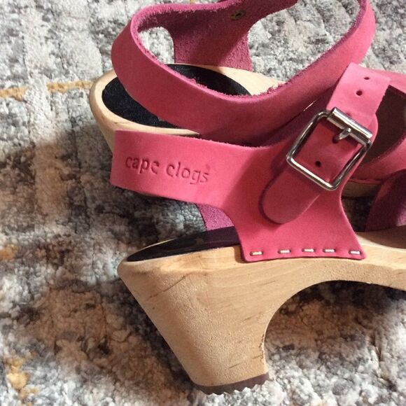 CAPE CLOGS MADE IN SWEDEN! EUC! SIZE 36/5.5 - Picture 4 of 8